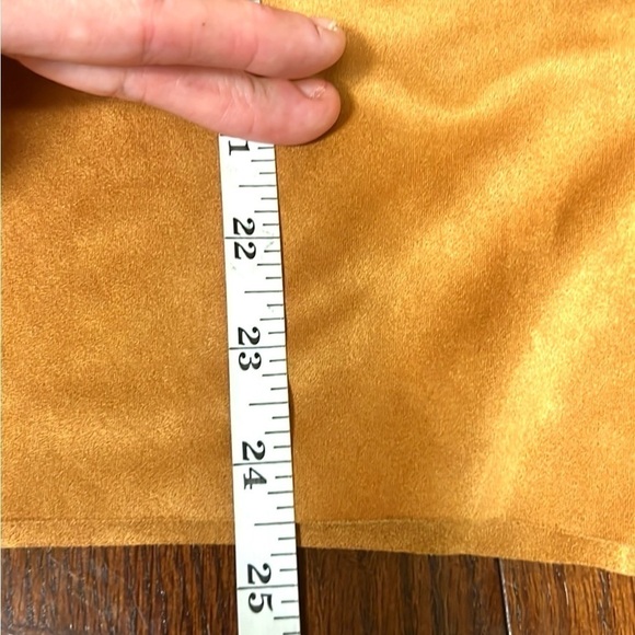 Bryn Walker,Oliver Faux Contemporary Suede Lantern Pants Miele, Size Small - Picture 13 of 14